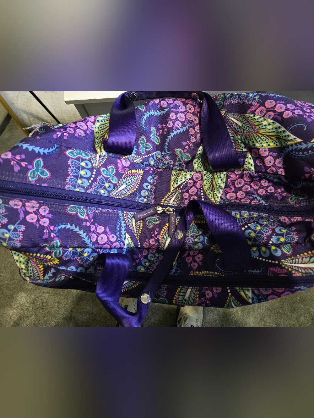 Vera Bradley Duffle Travel Bag - Picture 2 of 4